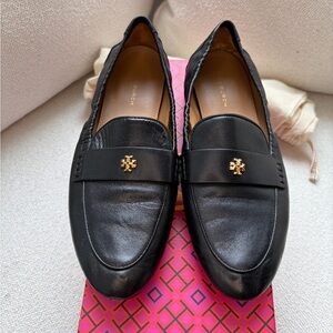 Black Leather Loafers